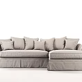 Modern Multiplayer Sofa Milton Brand Multiplayer Sofa Brand Multiplayer Sofa 3d model