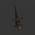 Crocodile Alligator Nile Crocodile carnivore reptile cold-blooded animal reptile 3d model