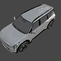 Stylish Modern UK Plate SUV Car Featuring LED Headlights and Black Wheels