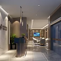 Luxurious Modern Bank Private VIP Reception Lounge Interior Design With Comfortable Seating And Warm Lighting