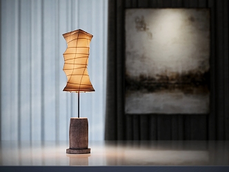 Quiet Table Lamp New Chinese Style Table Lamp Cloth Table Lamp Modern Table Lamp Featured Table Lamp Antique Table Lamp 3d model