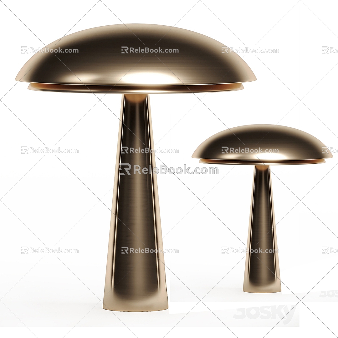 Light Luxury FLOS Table Lamp 3d model