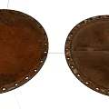Road Infrastructure Metal Manhole Covers Circular Design With Reinforced Cross Structure And Edge Holes