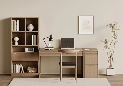 Nordic Desk 3d model