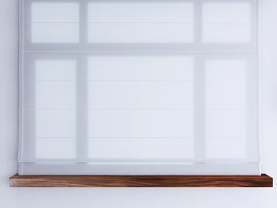 curtain window curtain 3d model