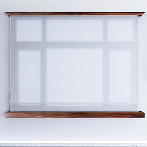 curtain window curtain 3d model