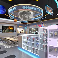 Fun Play Kids Play Area With Space Theme Moon Planets And Play Equipment