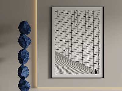 decorative painting 3d model