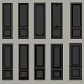 Various Designs of Decorative Wall Panels with Classic and Modern Patterns for Interior Decoration