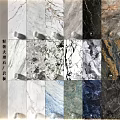 Luxury Marble And Rock Wall Panels With Various Natural Textures For Interior Design