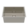 Stainless Steel Single Bowl Kitchen Sink with Drainage Design for Modern Kitchen Spaces