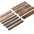 Natural Stone Wood Planks with Various Colors and Textures for Home Interior Design