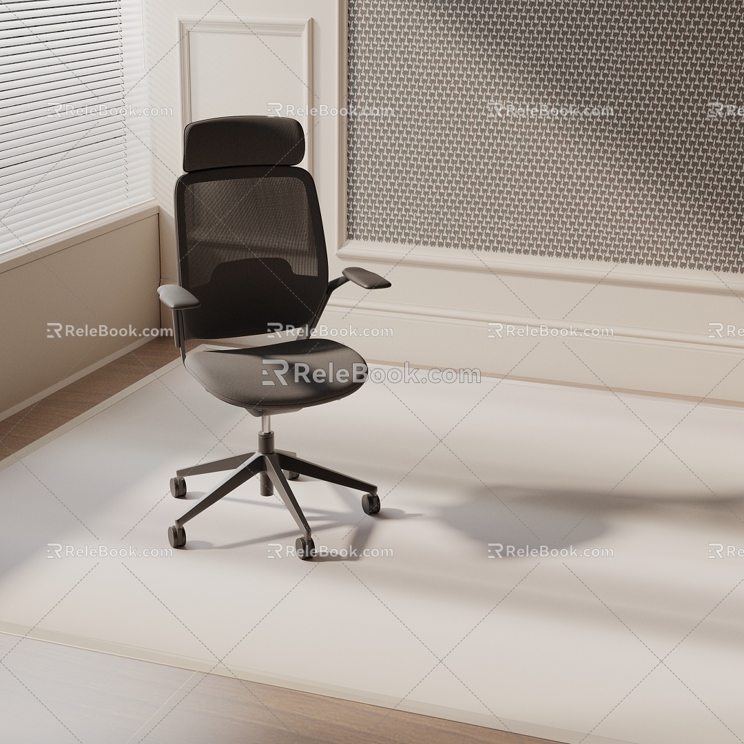 Modern office chair 3d model