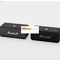Marshall Black Portable Speakers With Stylish Design And High Quality Sound