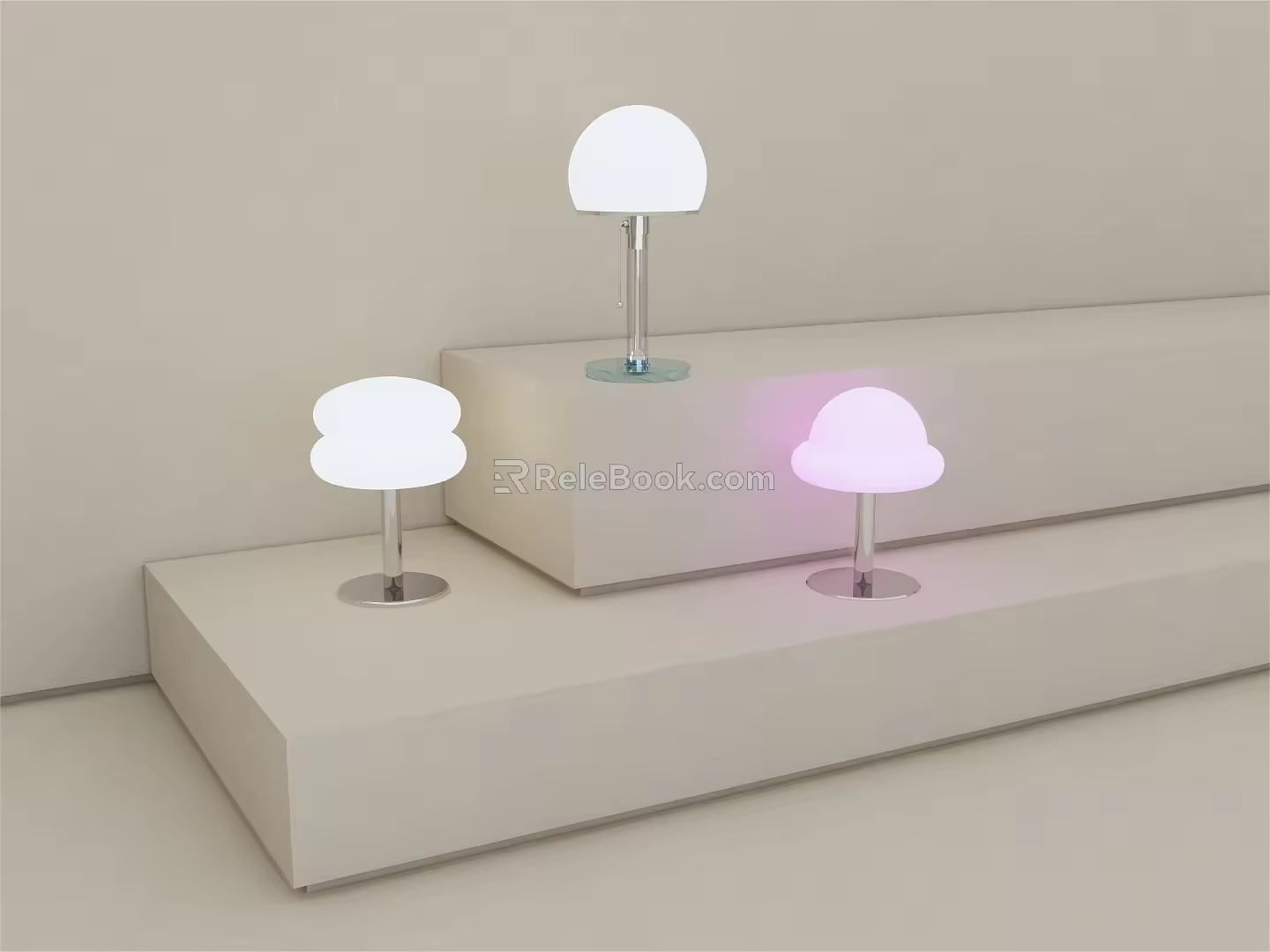 Modern Bauhaus Table Lamp 3d model