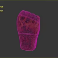Hand Shaped Wooden Living Accessory With Reddish Brown Texture And Unique Design