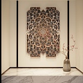 New Chinese Pendant Hanging Painting Decoration 3d model