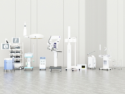 modern medical equipment hospital medical equipment physical examination equipment 3d model