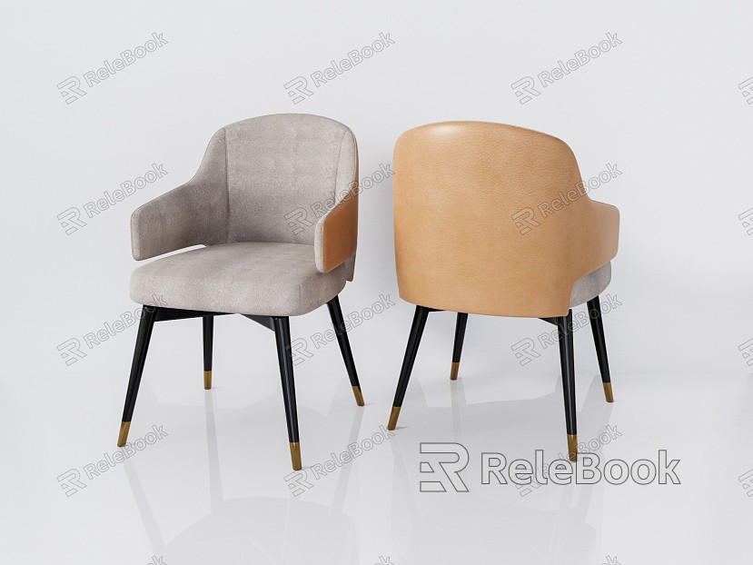 Modern Dining Chair Dining Chair Leisure Chair model