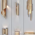 Modern Wall Sconce Collection With Various Designs For Home Lighting 3d model