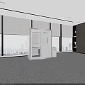 Advanced Clean Medical Sterilization Chamber With Glass Door And Control Unit
