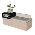 Modern Bay Window Mat 3d model