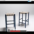 Modern Bar Stool Bar Stool High Stool 3d model