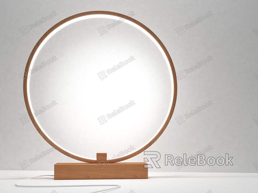 Modern special-shaped table lamp table lamp model