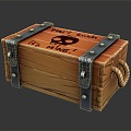 Modern Wooden Crate Wooden Crate Old Wooden Crate Wooden Crate 3d model