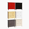 Multiple Colors Storage Cabinet with Drawers for Home Organizing and Living Space