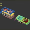 Video Card Video Card Computer Display Card Game Card Game Video Card 3 Video Card 3d model