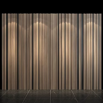 Grille background wall trim panel modeling wall decorative wall 3d model