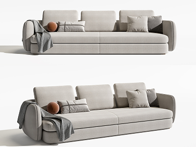 Modern double sofa model