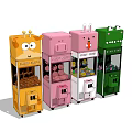 Fun Animal Shaped Toy Claw Machines in Various Colors for Kids Entertainment