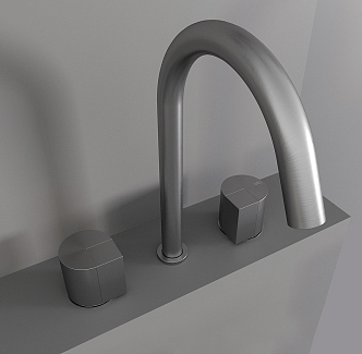 Faucet Minimalist Hardware 3d model