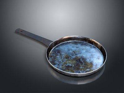 Pan Frying Pan Old Pan Old Frying Pan model