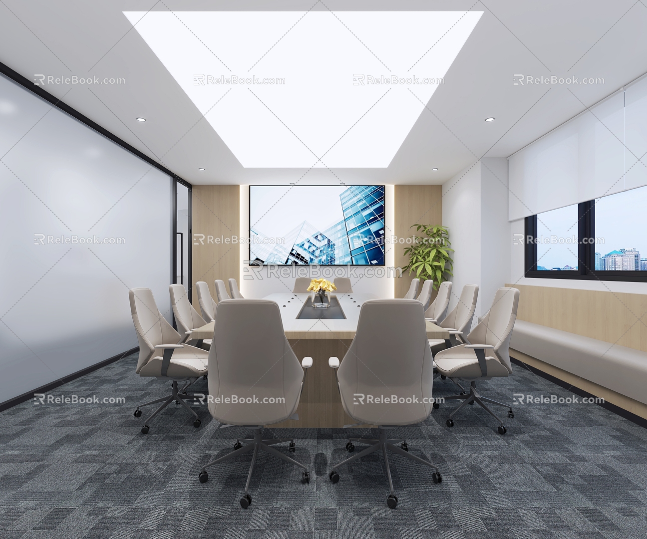 Conference Room 3d model