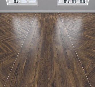 Modern Wood Flooring 3d model