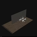Sleek Modern Design White Bathtubs In Various Shapes With Bathroom Accessories On Wooden Floor