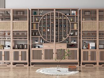 New Chinese Antique Rack 3d model