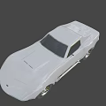 Sleek White Classic Sports Car With Streamlined Body And Chrome Wheels