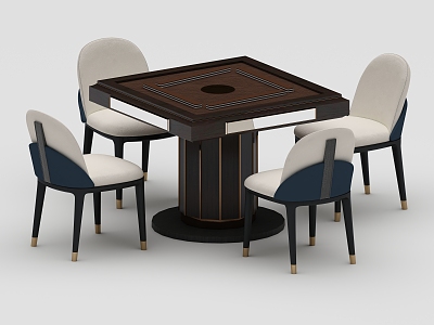 Modern Mahjong Table and Chair Automatic Mahjong Table and Chair model