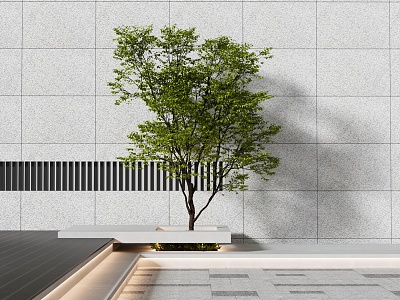 Modern Tree Landscape Tree 3d model