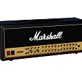 Marshall JVM Guitar Amplifier With Black Body And Gold Knobs Front Panel