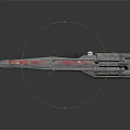 X Wing Starfighter Model With Detailed Engines Cockpit And Red Markings For Space Exploration