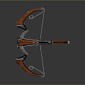 Crossbow Crossbow Crossbow Crossbow Mechanical Crossbow Shift Bow and Arrow Shoot Far Equipment Weapons High-tech Crossbow 3d model