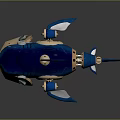 Machine Shark Shark Science Fiction Shark Future Shark Concept Shark Machine Shark Animal Game Animal 3d model