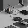 Modern Expansion Dock Hard Drive 3d model