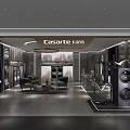Casarte Store in Mall Featuring Modern High End Home Appliance Display With Sofa Coffee Table