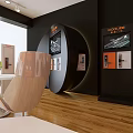 IOOOK Luke Smart Door Lock Experience Store Modern Interior with Product Showcases